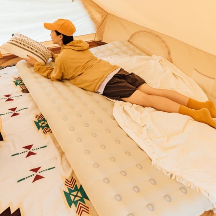 キャンプマット専門店 快適睡眠 ソロキャンパー専用エアマット