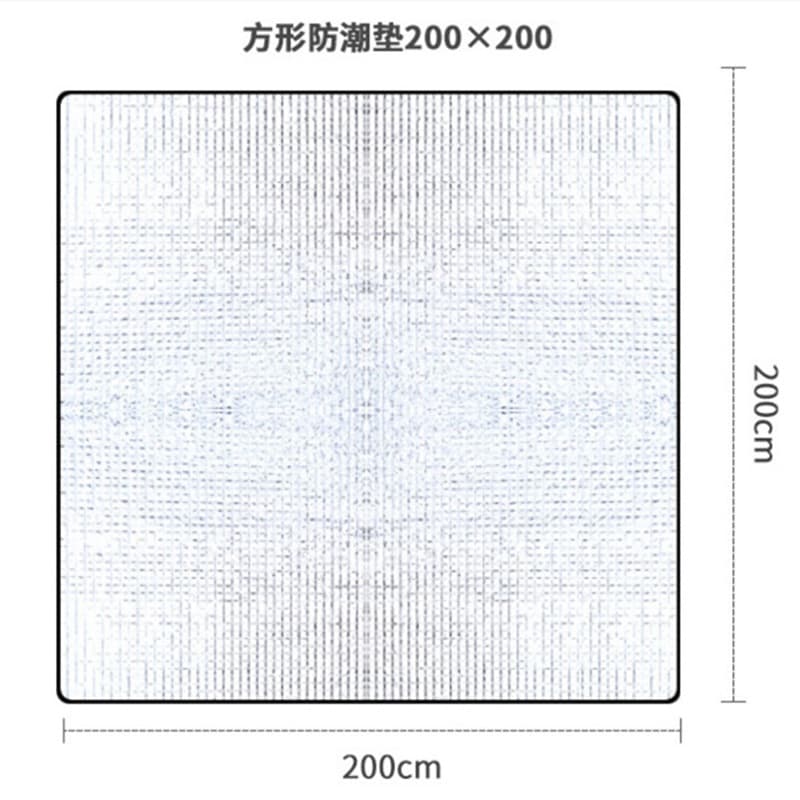 キャンプマット専門店 折り畳み式防潮マット フォレストリラックス